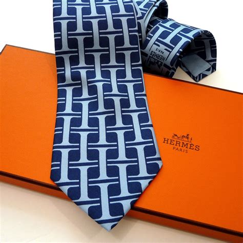 authentic hermes ties for men.